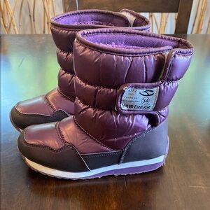 Purple Winter Boots